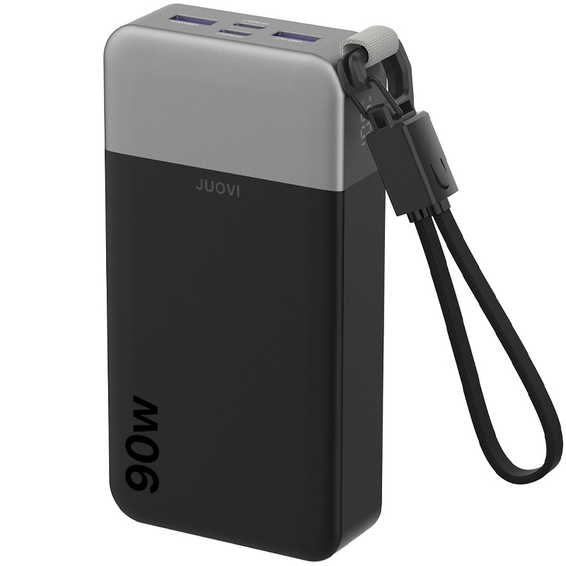 Cable Lock Laptop - JUOVI 90W 20000mAh Taşınabilir Şarj Cihazı,