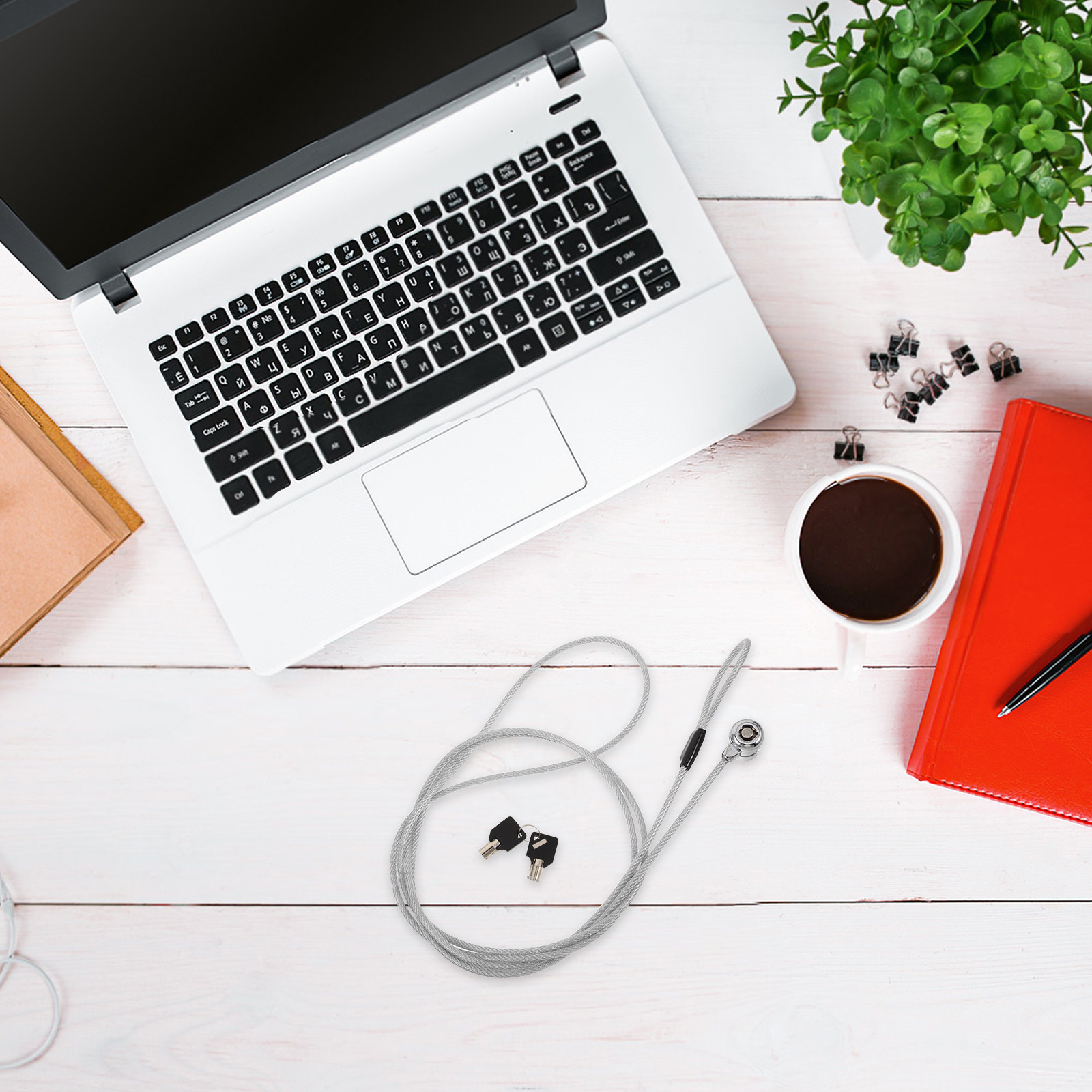 1 Adet Dizüstü Bilgisayar Kili - Cable Lock Laptop incelemesi ve fiyatı