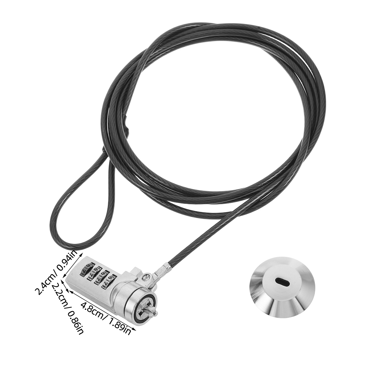 1 Takım Kombine Laptop Kilidi  - Cable Lock Laptop incelemesi ve fiyatı